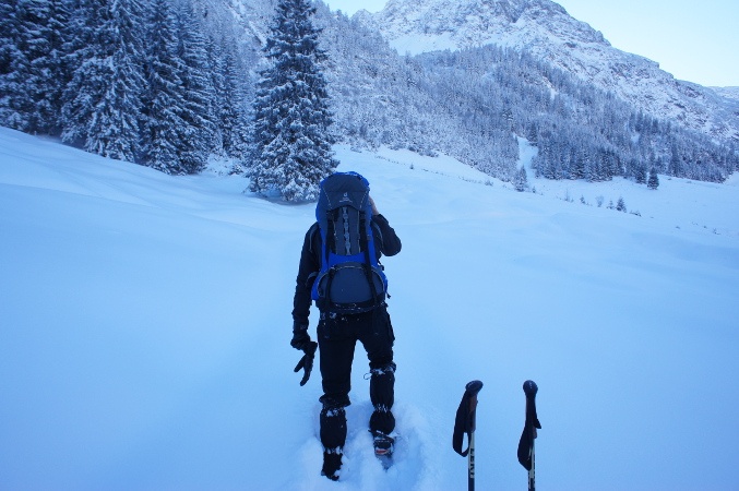 Bergwandern im Winter 09